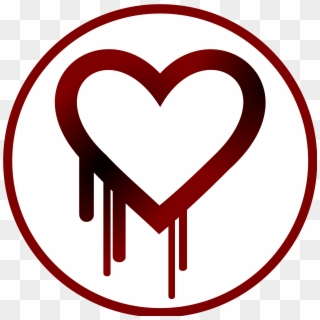 This Free Icons Png Design Of Simple Heart Bleed Sticker - Heartbleed Clipart