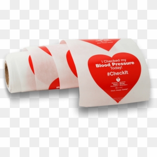 Blood Pressure Sticker - Heart Clipart