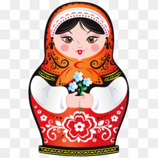 Russian Nesting Dolls Clipart - Russian Doll - Png Download