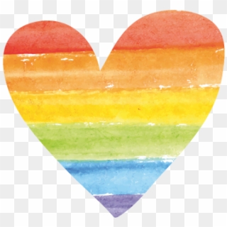 Filterlove Heart , Gay Rainbow - Gelatin Dessert Clipart