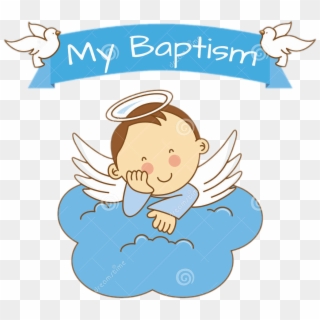 Angelitos Para Bautizo Vector First Communion Angel - My Baptism Vector Clipart