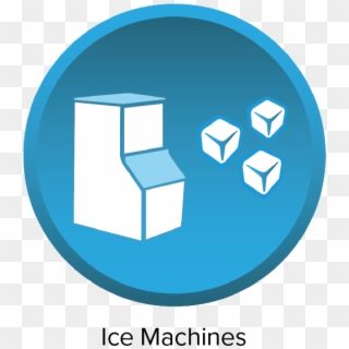 Ice Machines Icon - Circle Clipart