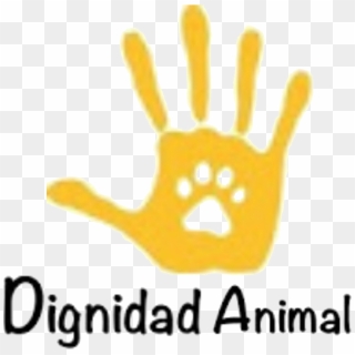 Logo Dignidad Animal Texto Seguido Clipart