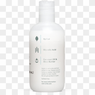 Livso Shampoo Bottle Back Label - Plastic Bottle Clipart