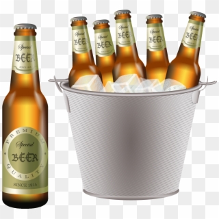 Picture Free Stock Beer Cocktail Wine Ice Beer Bucket - Beer Bucket Png Clipart