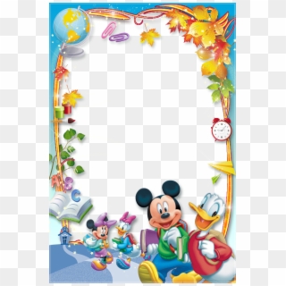 Hľadať Googlom Disney Photo Frames, Disney Frames, - Mickey Mouse Border Designs Clipart
