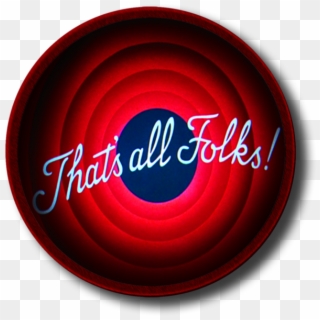 That's All Folks Icon By Slamiticon - That's All Folks Clipart