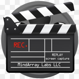 Replay On The Mac App Store - Action Film Reel Clipart