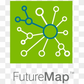 Future Map Icon - Circle Clipart