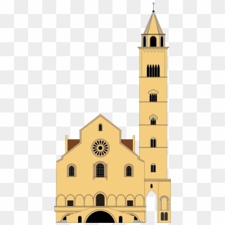 Steeple - Cattedrale Di Trani Disegno Clipart