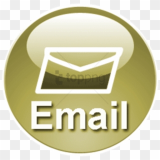 Email Id Icon Free Png Image With Transparent Background - Email Button Html Clipart