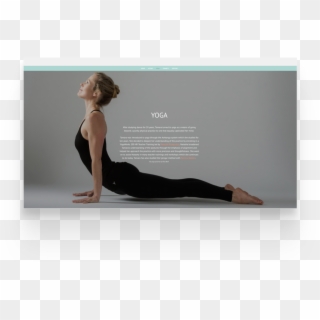 Yoga Page Design Clipart