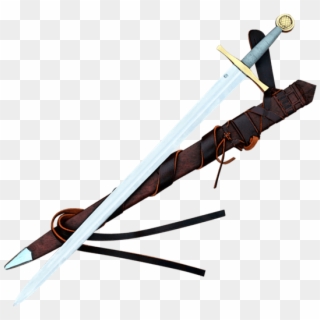 Limited Edition Excalibur Sword With Scabbard And Belt - Sword Clipart