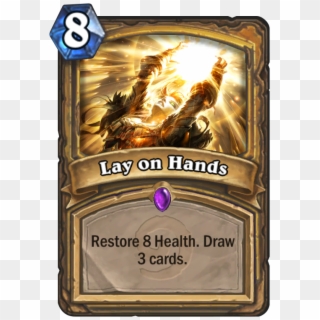 Lay On Hands Card - Void Contract Hearthstone Clipart