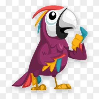 Parrot-oopsie - Macaw Clipart