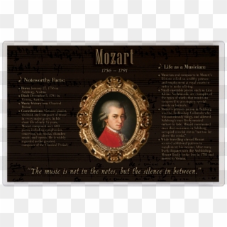 Front - Wolfgang Amadeus Mozart Clipart