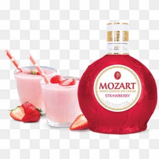 Mozart Strawberry Bottle - Mozart Strawberry Liqueur Clipart