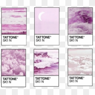 #freetoedit#pink #tattone #pantone #purple #clouds - Tattone Aesthetic Clipart