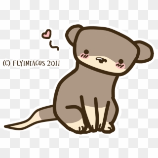 Mongoose Clipart Sea Otter , Png Download - Chibi Sea Otters Transparent Png