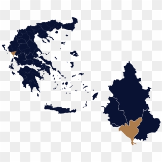 Greece-map - Greece Map Vector Clipart