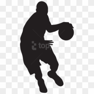 Free Png Basketball Player Silhouette Png - Transparent Background Basketball Clipart Transparent