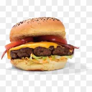 Bacon Cheese Burger - Cheeseburger Clipart