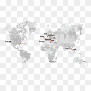 A21 Locations - Map Png Transparent Background Clipart
