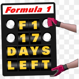 Auto Racing Formula 1 Pit Stop Logo - Pitstop Board Clipart