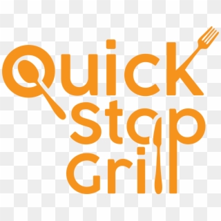 Quick Stop Grill Food Truck Mediterranean Street Food - Graphic Design Clipart