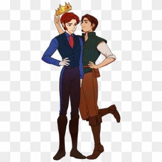 Hans From "frozen" And Flynn Rider From "tangled" - Cartoon Clipart