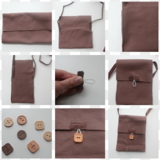 First, Cut A Rectangle Of Felt That Is 16 Inches Long - Make Flynn Rider Satchel Clipart