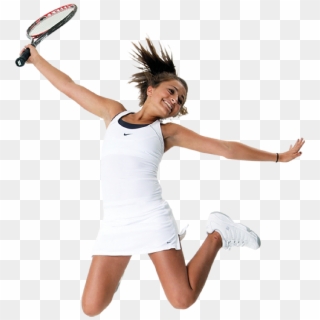 Tennis - Tennis Player Png Clipart