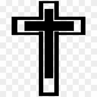 Big Image - Cross Clipart Black And White Png Transparent Png