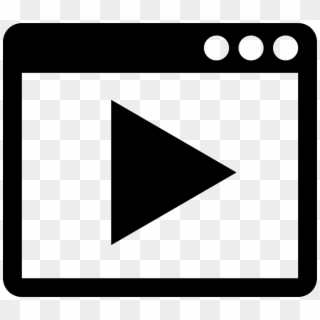 Png File - Video Icon Vector Png Clipart