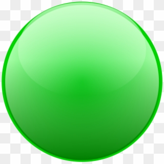 Tennis Ball Clipart Green - Green Ball Transparent Background - Png Download