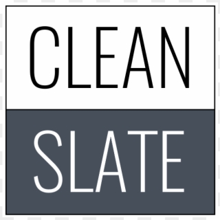 Clean Slate Logo White Border - Guitar String Clipart
