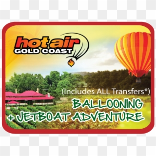 Jetboat Hot Air Balloon - Hot Air Balloon Clipart