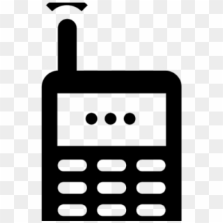 Old Mobil Phone Icon Clipart