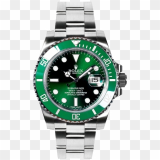 Rolex Submariner Png - Submariner Rolex Green Face Clipart