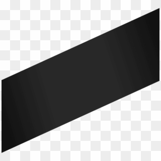 Dark Grey Diagonal Slash - One Black Diagonal Stripe Clipart
