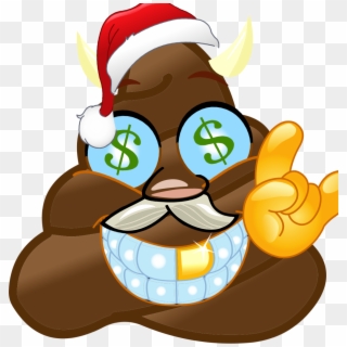 #money #christmas #emoji By Emoji Mill - Emoticon Clipart