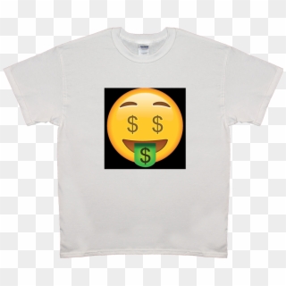 Emoji Money Face Tee Shirt Mens & Womens Clipart