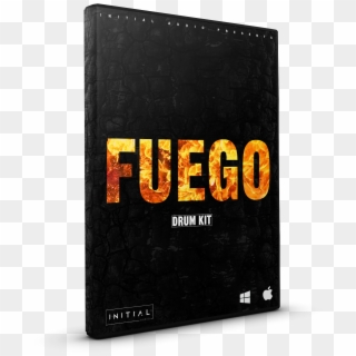 Fuego Drum Kit - Book Cover Clipart