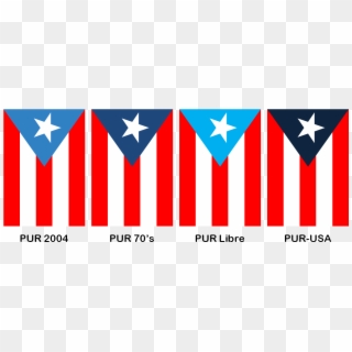 Pur Usa Is Our Flag As Preferred By The United States - Bandera De Puerto Rico Colores Originales Clipart