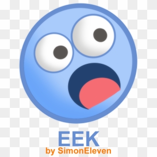 "eek" Emoji Remastered - Eek Emoji Clipart