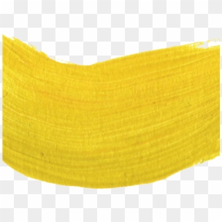Paint Brush Png Transparent Images - Yellow Paint Stroke Png Clipart