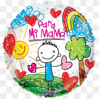 Globo Para Mi Mamá - Mother Clipart