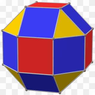 Polyhedron Small Rhombi 6-8 Max Clipart