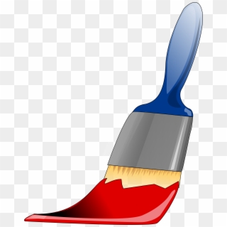 Transparent Paintbrush Gif Paint - Paint Brush Clip Art - Png Download