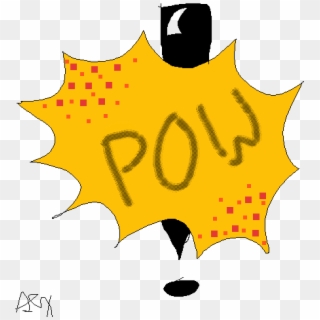 Pow - Emblem Clipart